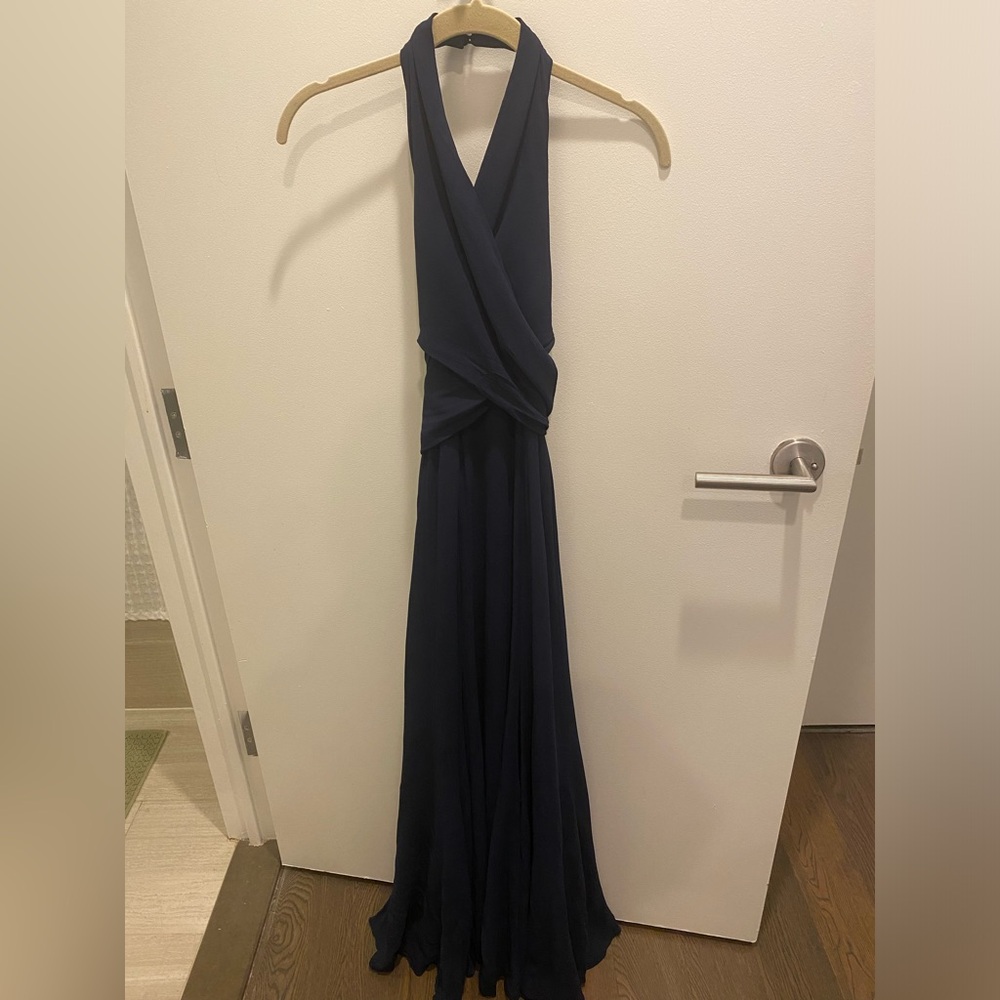 Reformation Ezria Dress Navy - Size 0